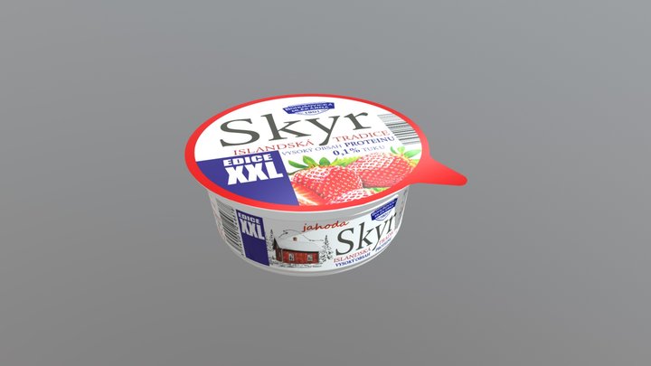 Skyr-XXL-250g-v2 3D Model
