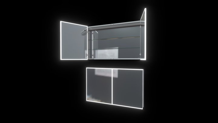 Galaxy Cabinet 48286000 3D Model