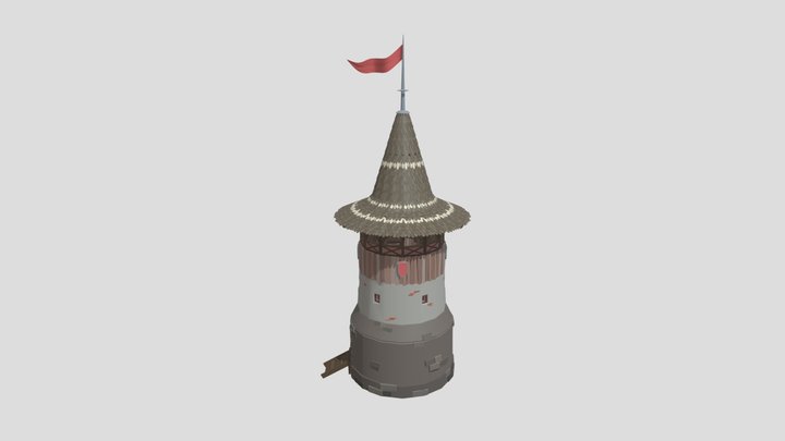 XYZ_Tower 3D Model