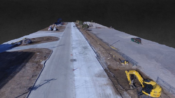 Highway Example 3D Model