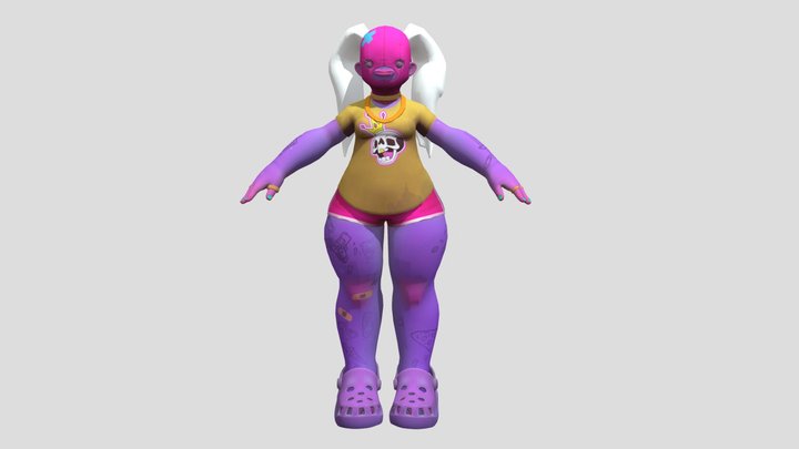 Anger foot - Anger Girl [FAILED MODEL EDIT]