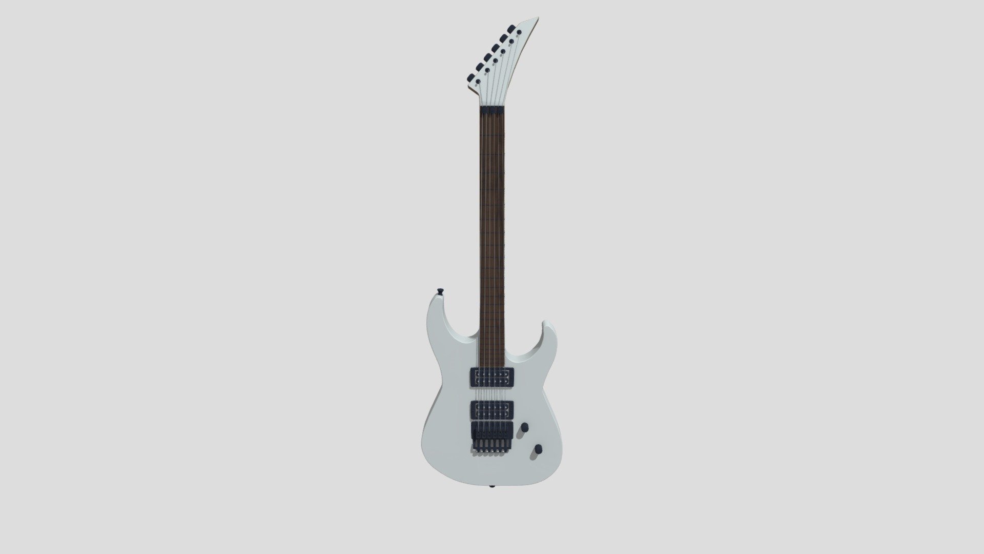 Electric Guitar - 3d Model By Tgm0723 [6594b62] - Sketchfab