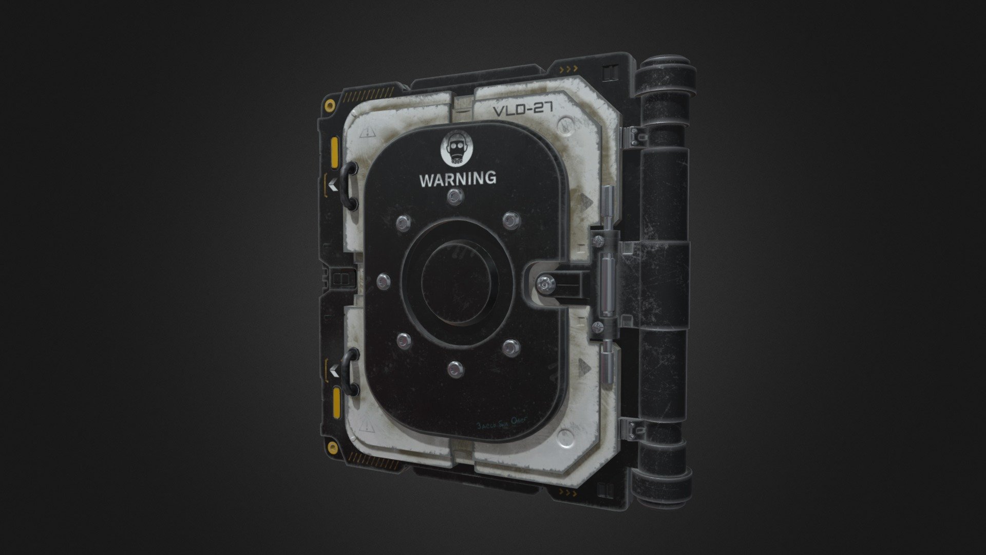 Bunker door - Download Free 3D model by Se_Oscar_Ya [65950a9] - Sketchfab