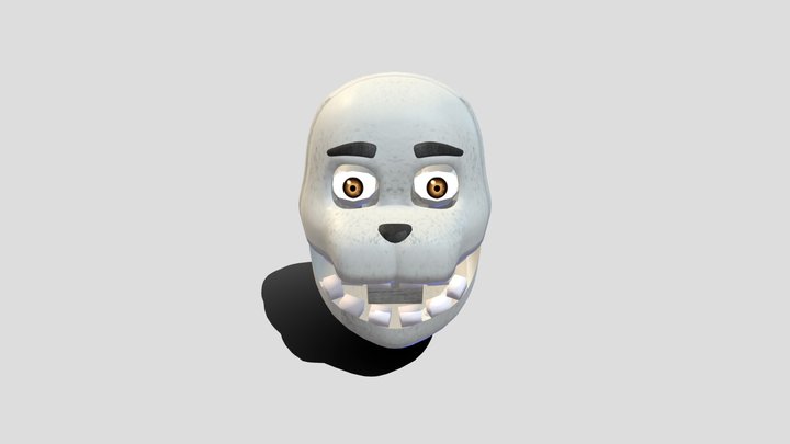 Animatronic head base Adtw 3D Model
