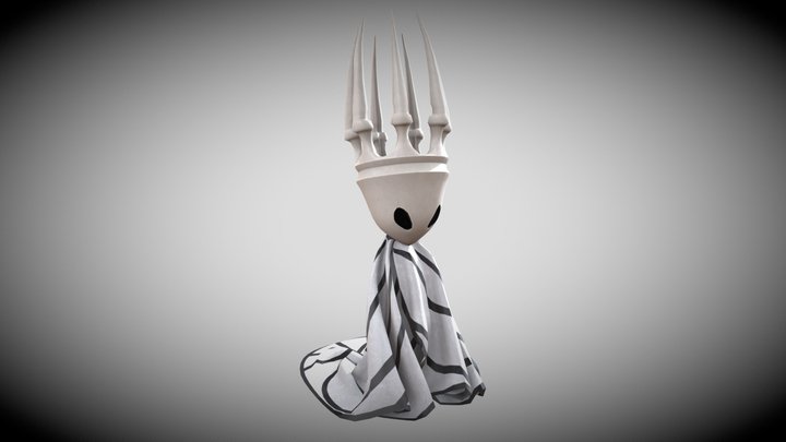 Holow Knight - Pale King 3D Model