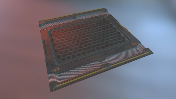 Floor Panel (tilable) 3D Model