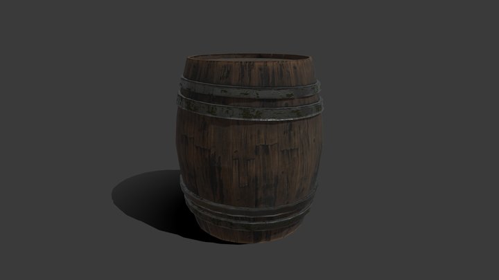 Barril 3D Model