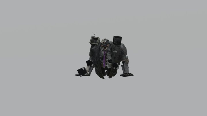 Ice Scream 8 Boris Aftermath 3D Model
