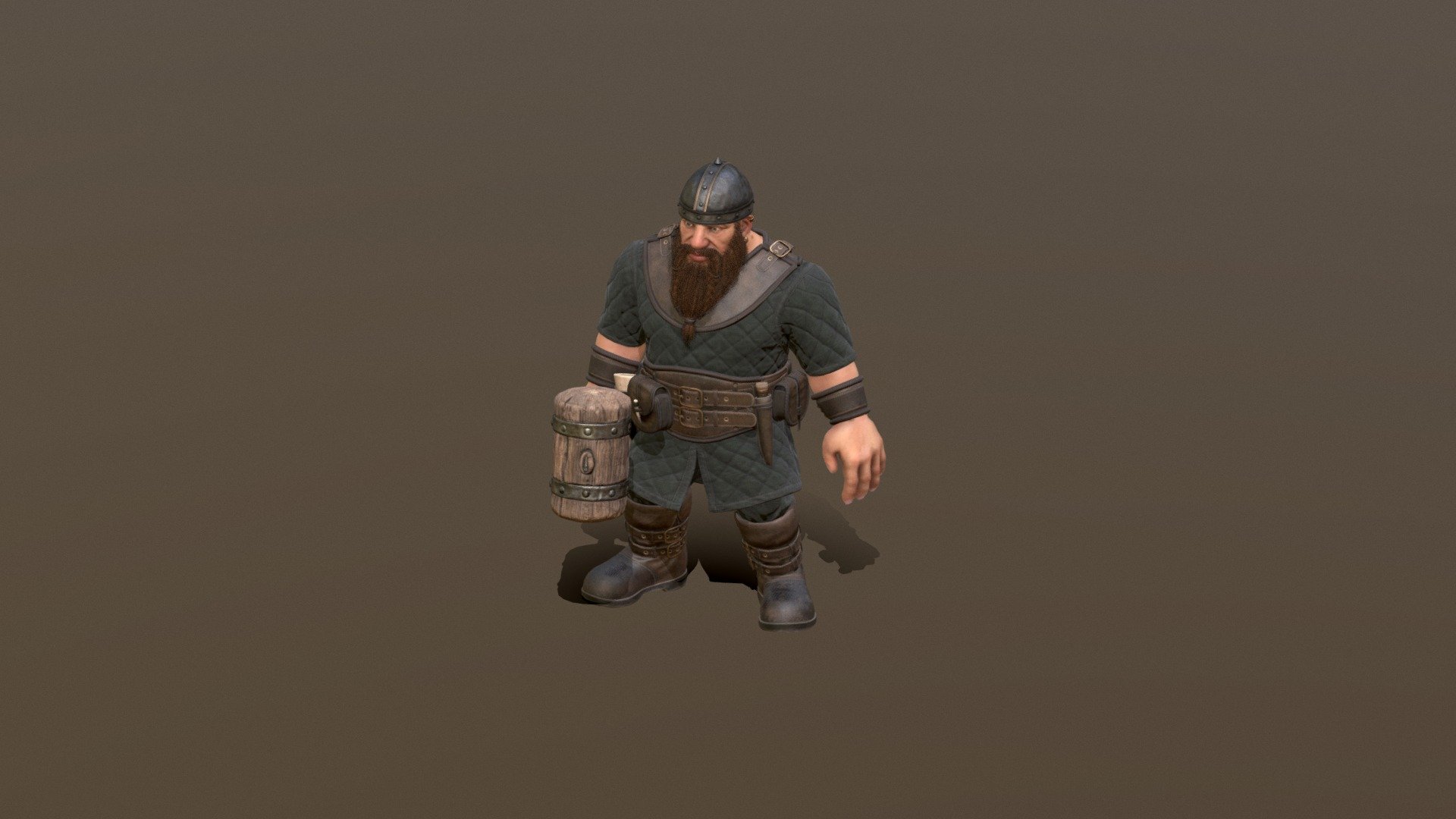 Dwarf for sketchFab - 3D model by mackroa4 [6599638] - Sketchfab