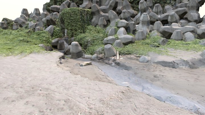 Breakwater 1 3D Model