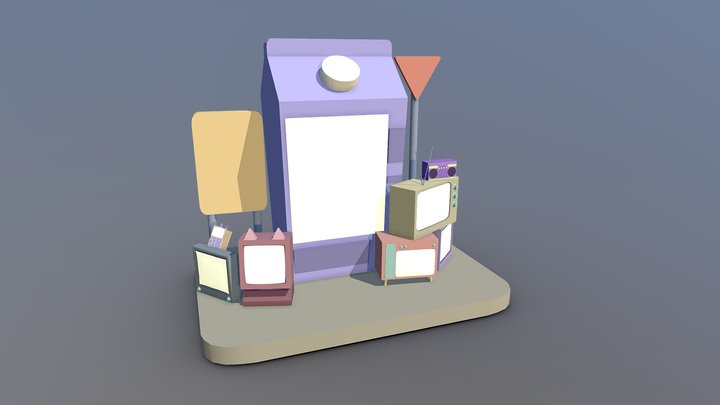 Sunny Day Vending 3D Model