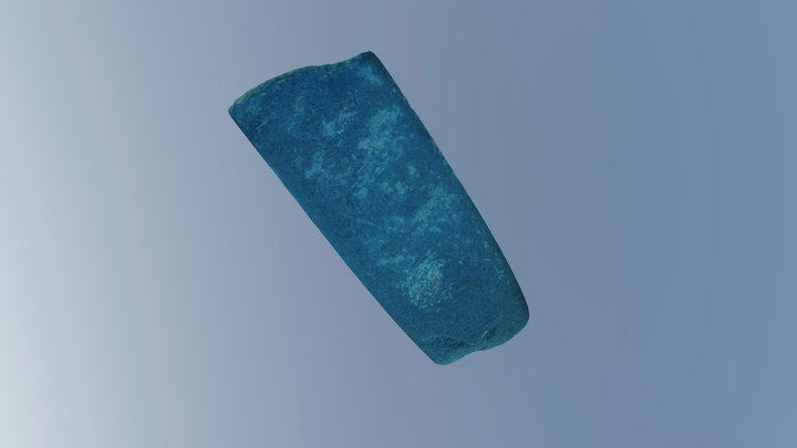 Polished stone axe from the Nefud Desert 3D Model