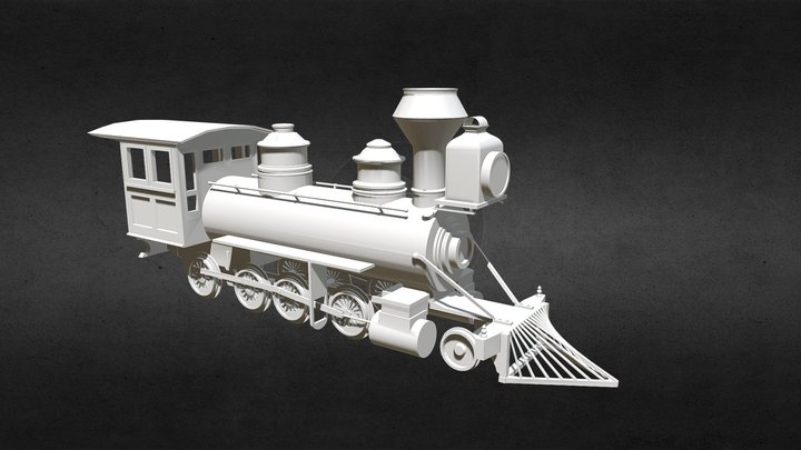 Locomotive 1891 3D Model