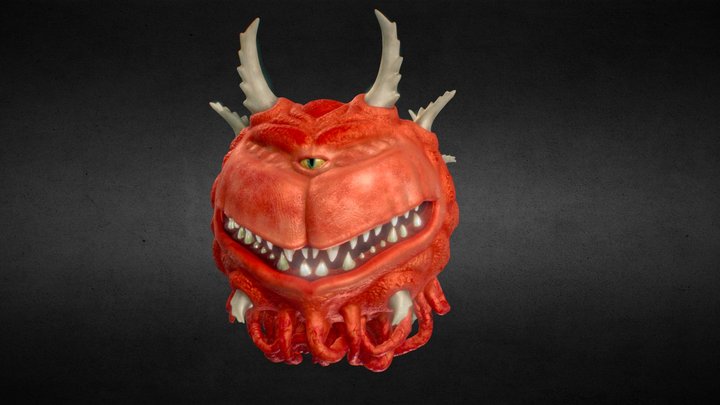 Cacodaemon 3D Model