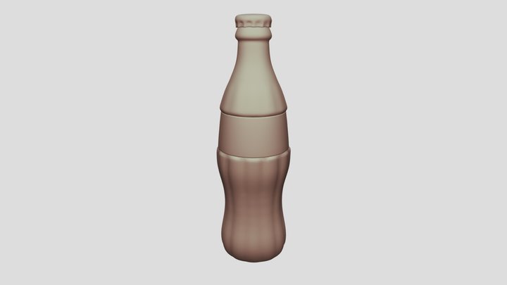 [Free] Soda Bottle 3D Model