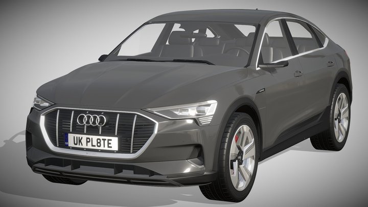 Audi e-tron Sportback 3D Model
