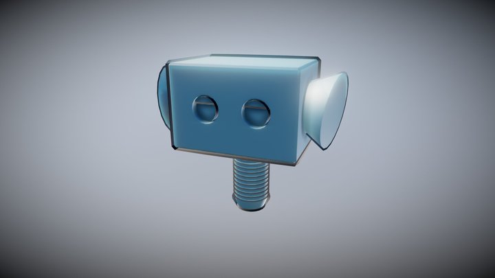 Toon Shaded Test 3D Model