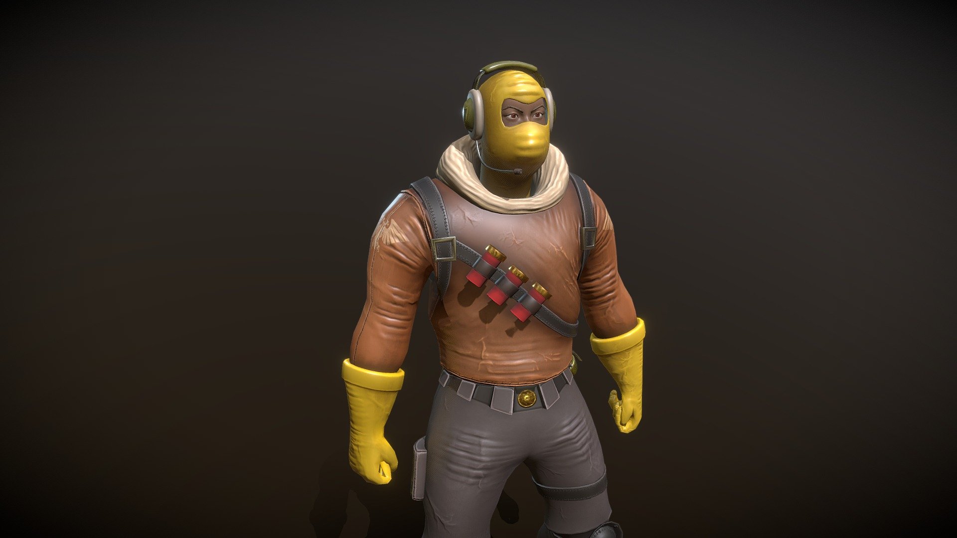 Warrior Idle — Sketchfab embed 3D viewer