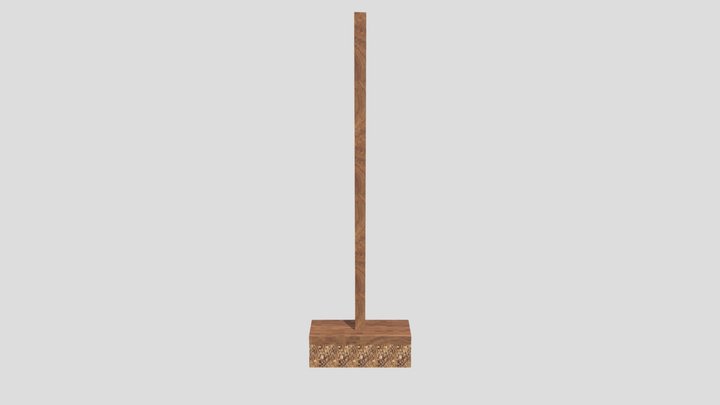 PSX Broom 3D Model