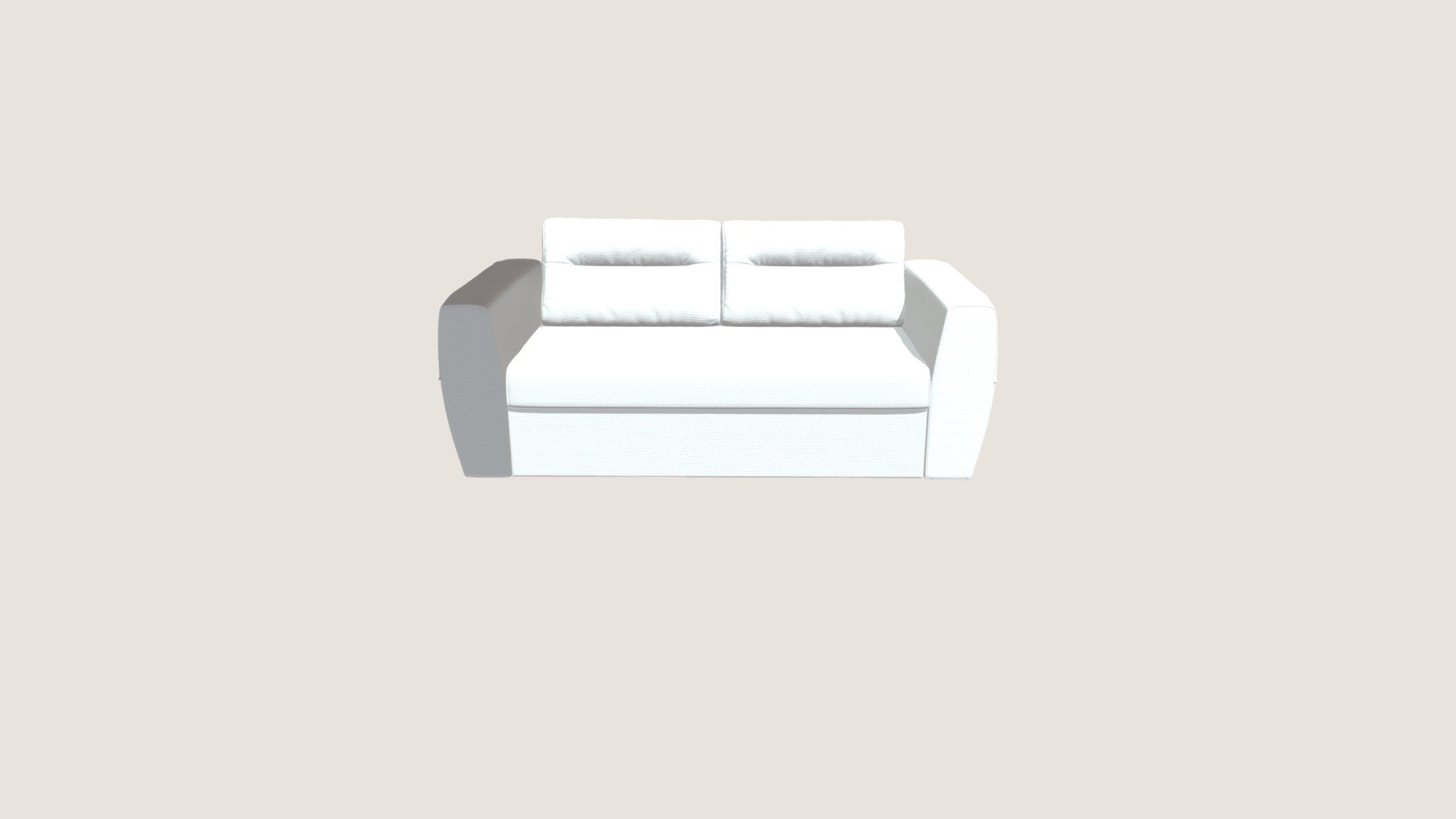 Blest Fuggi DL2 — стильный диван — Sketchfab embed 3D viewer