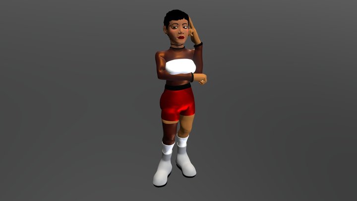 Lanelle Foster 3D Model