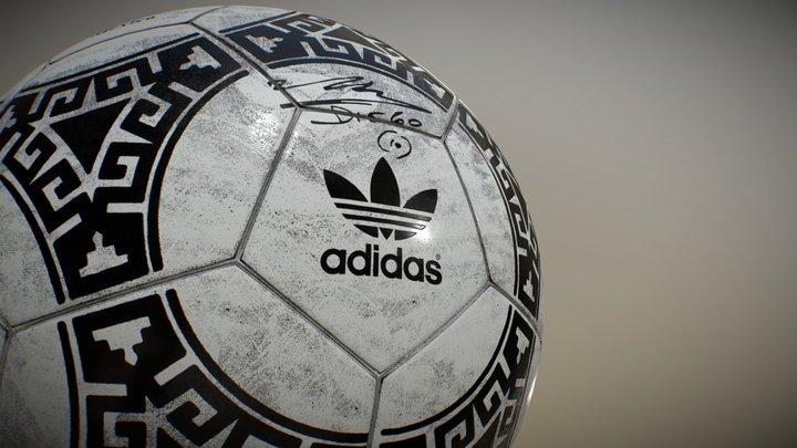 World Cup Mexico 86 Ball 3D Model