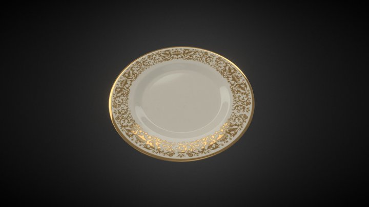 Plate 3D Model
