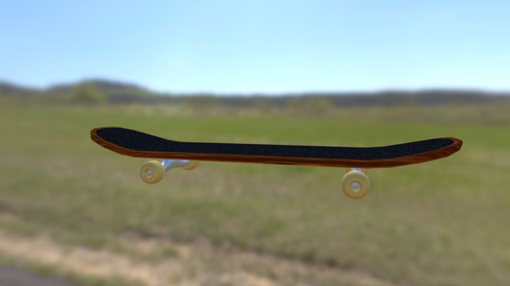 Skateboard 3D Model
