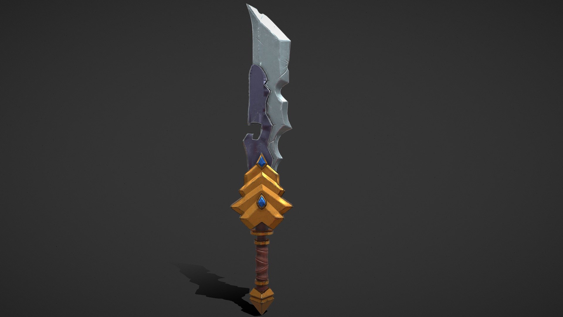 Stylized Sword - 3D model by NebulaLLC [65a2a9a] - Sketchfab