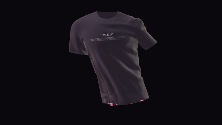 Shirt Sim V02 3D Model