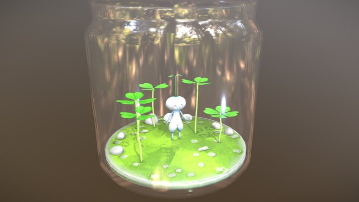Tiny Terrarium - Test – Free 3D Model STL