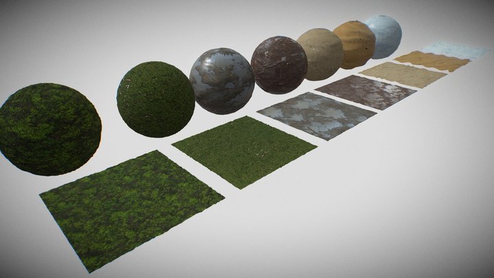 Jungle Jim's PBR Surface Materials – Modèle 3D gratuit STL