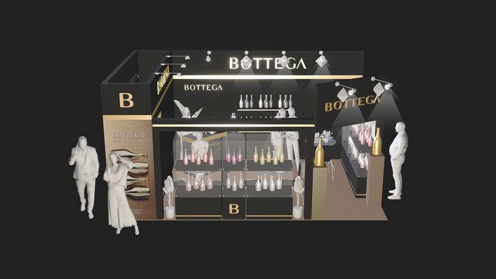 B01_ Boothno_ Vinexpo_ Bottega 3D Model