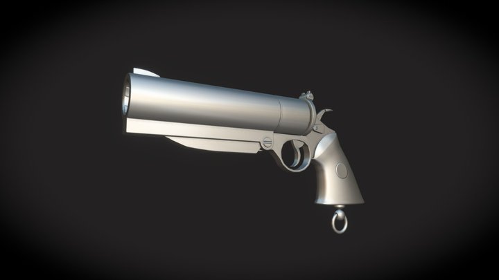 Gun Samaritan from Hellboy 3D Model