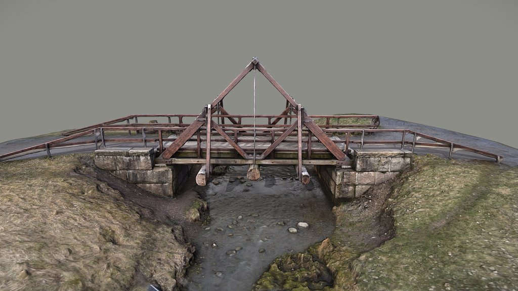 Jaaninoja Bridge in Turku, Kurala, Finland