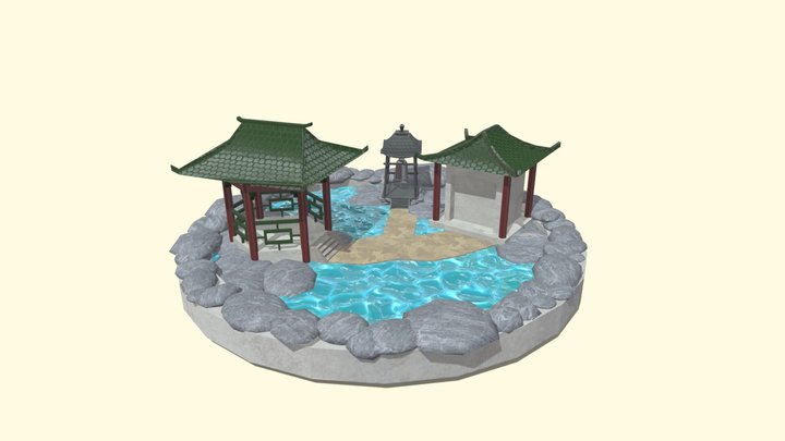 japanese pavilion 3D Model