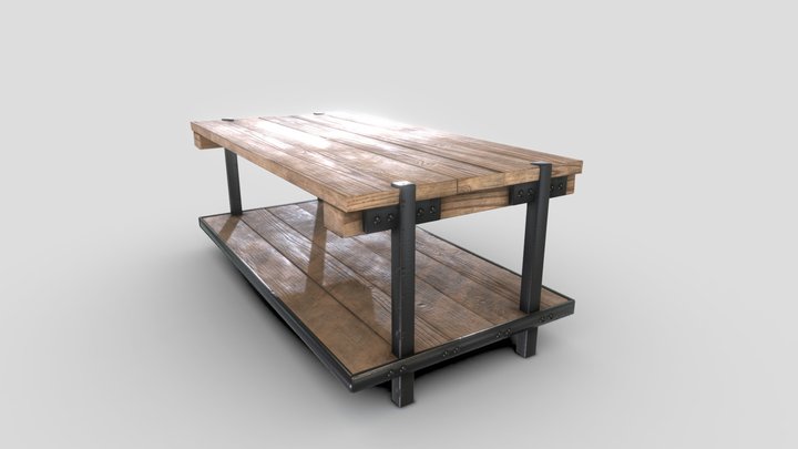 Coffe table 3D Model