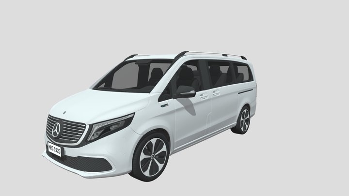 2020 Mercedes-Benz EQV 3D Model