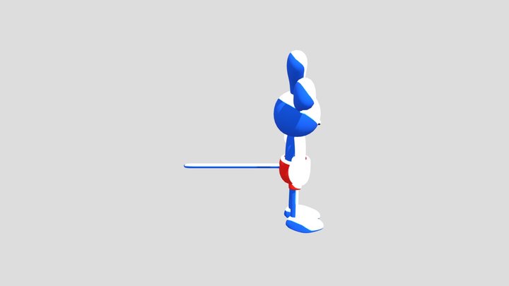 Riggy The Runkey 3D Model
