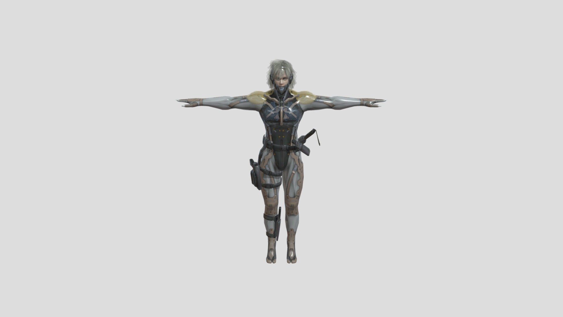 Metal-gear-solid-4-raiden - Download Free 3D model by spencer.psi0918 ...