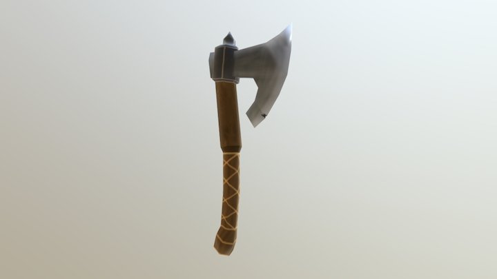Texture Painting an Ax Exercise Submission 3D Model