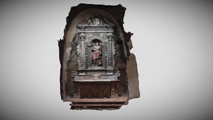 Statua di San Vito - Matera (MT) 3D Model