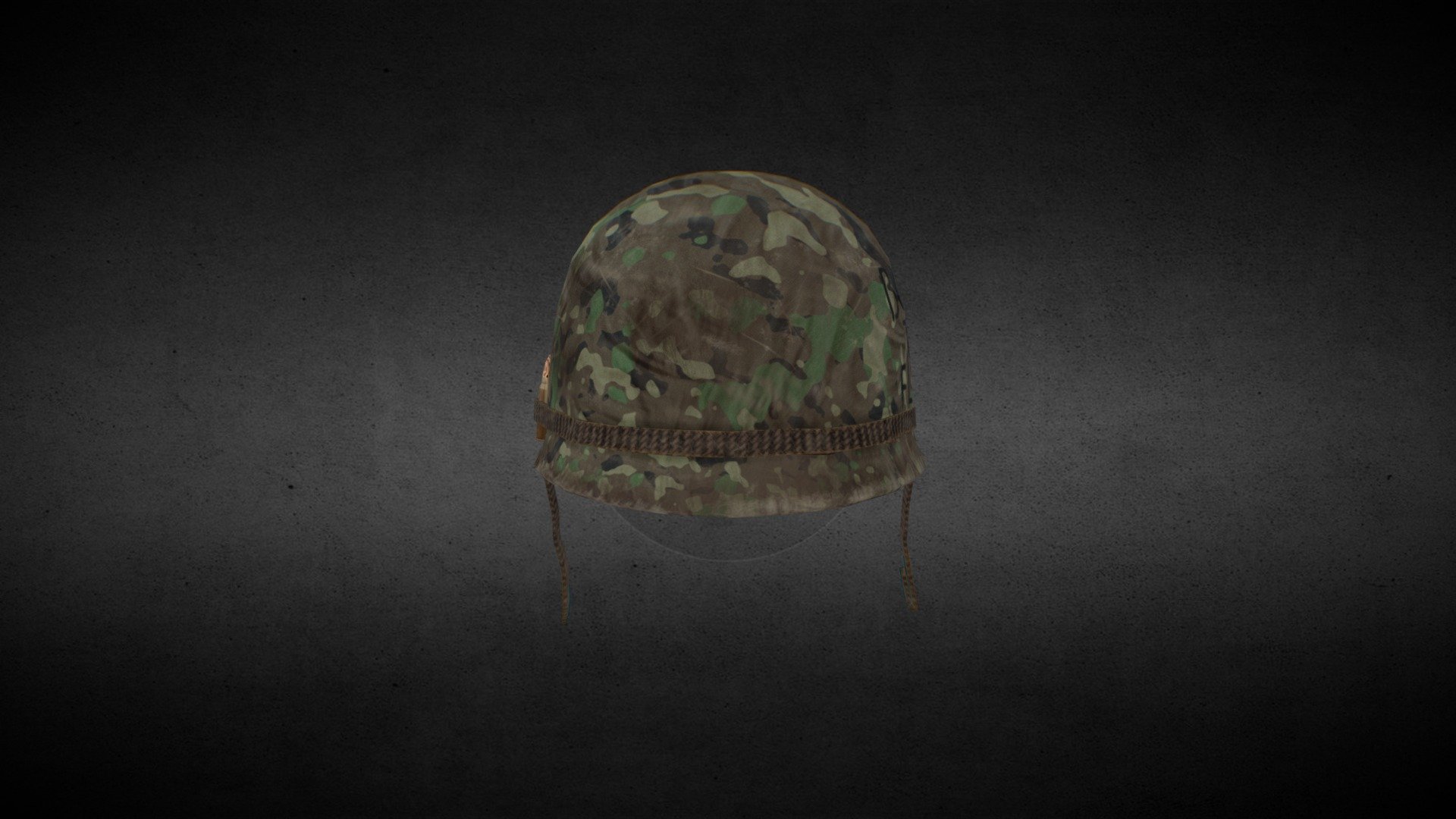 helmet vietnam war - Download Free 3D model by Netrix [65a9dec] - Sketchfab