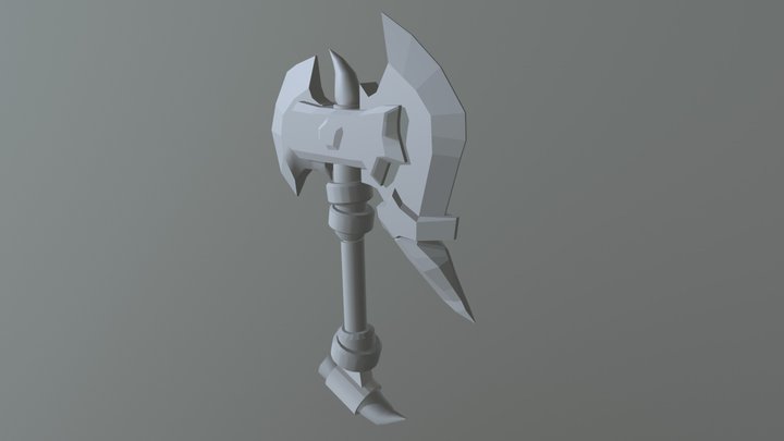 Axe - World of Warcraft: Warlords of Draenor 3D Model