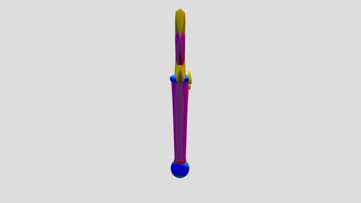 STAFF_MAGICAL_v1boOP 3D Model
