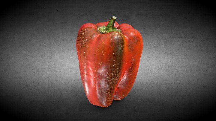 Red Pepper - Cross Polarization – Free 3D Model STL