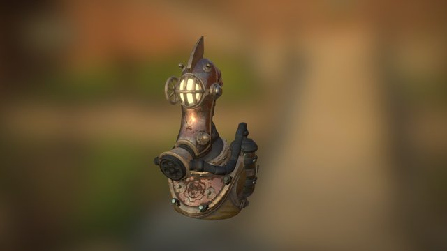 Space Explorer 3D Model