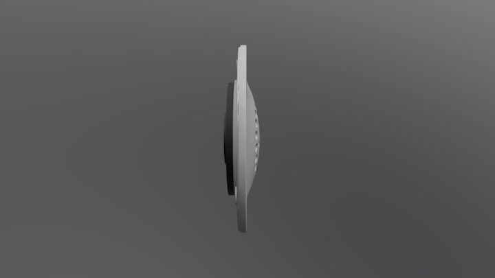 Outer Plastic Rim To Speaker Mounting Rim 3D Model