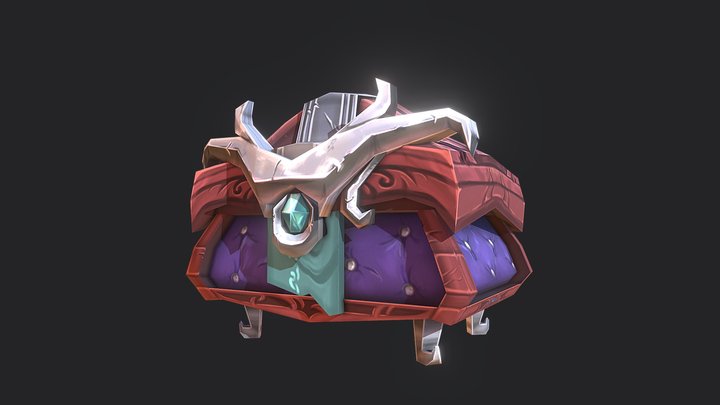 Lundie_Jaimie_GameArtF_Warchest_Texture 3D Model