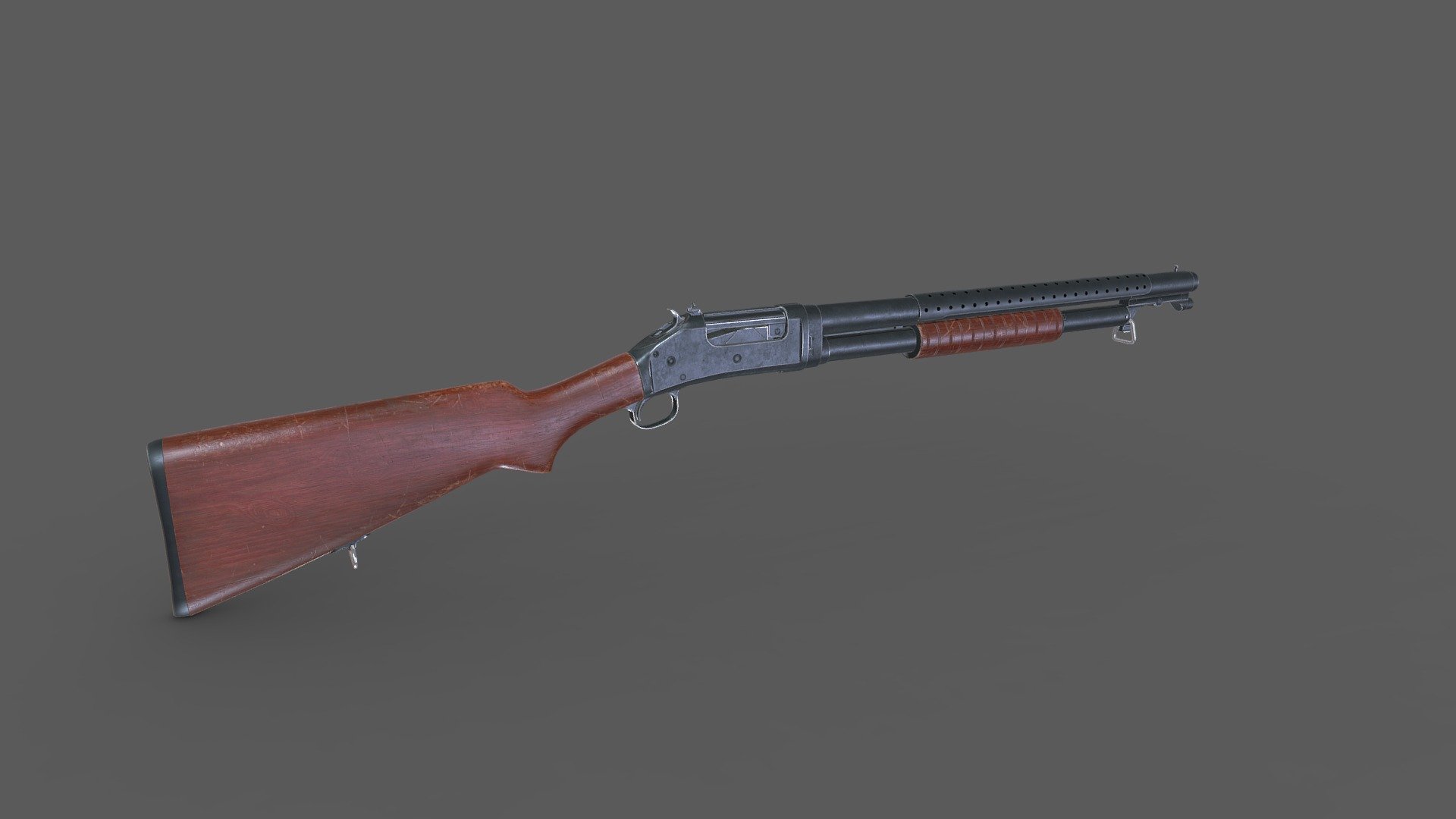 Winchester 1897 - Buy Royalty Free 3D model by MaX3Dd [65ad5c6 ...